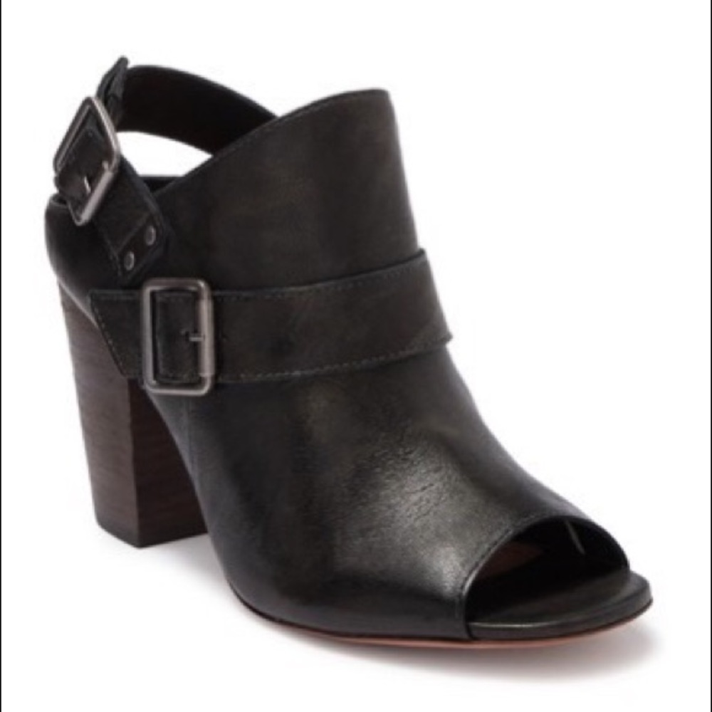 Trask Miriam Stacked Heel Sandal